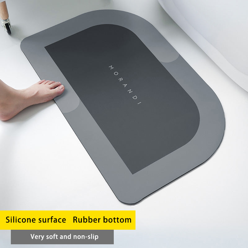 Diatom Mud Absorbent Pad Toilet Floor Mat Soft Non-slip Pi-Mart