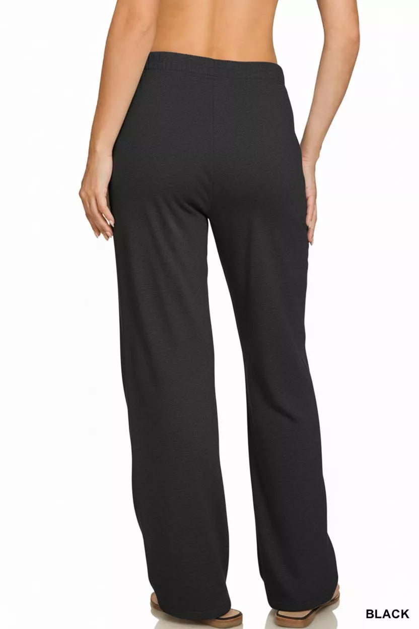 Women's Zenana Fleece Sweatpants THRIXINE