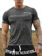 Men's Plus Size Round Neck Short Sleeve T-Shirt