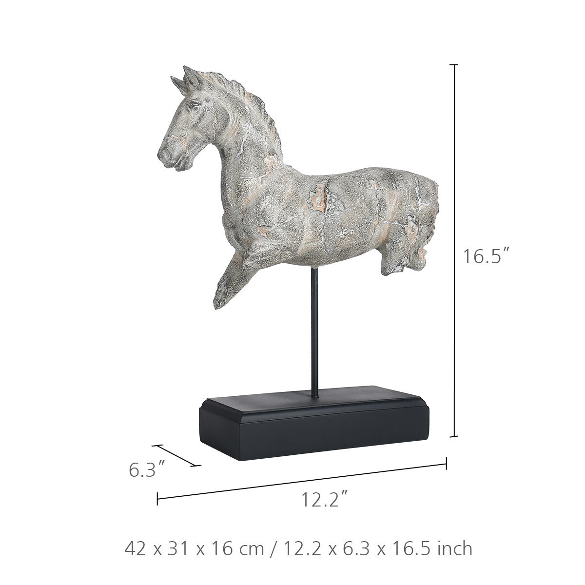 Living Room Entrance Office Horse Sculpture Lootquake LLC