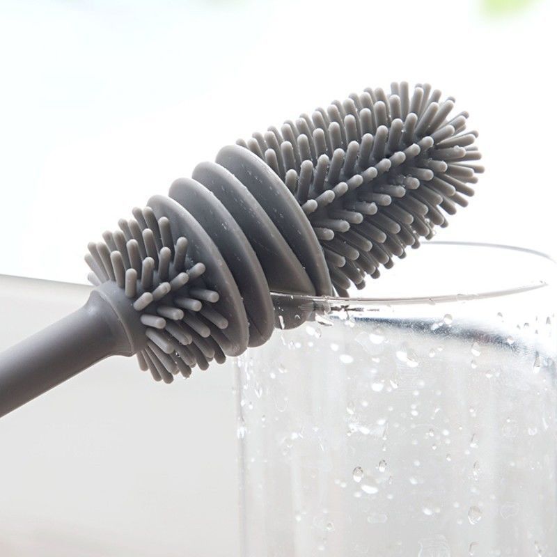 New Multifunctional Cup Brush Without Dead Ends, Household Long Handle Cup Brush Pi-Mart