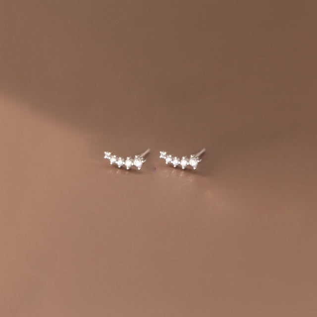 Chic Cute Arc Earrings Pi-Mart