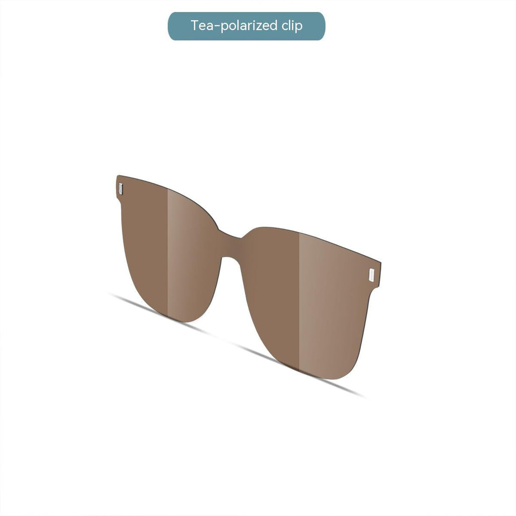 Polarized Glasses Clip Myopia Night Vision Sunglasses