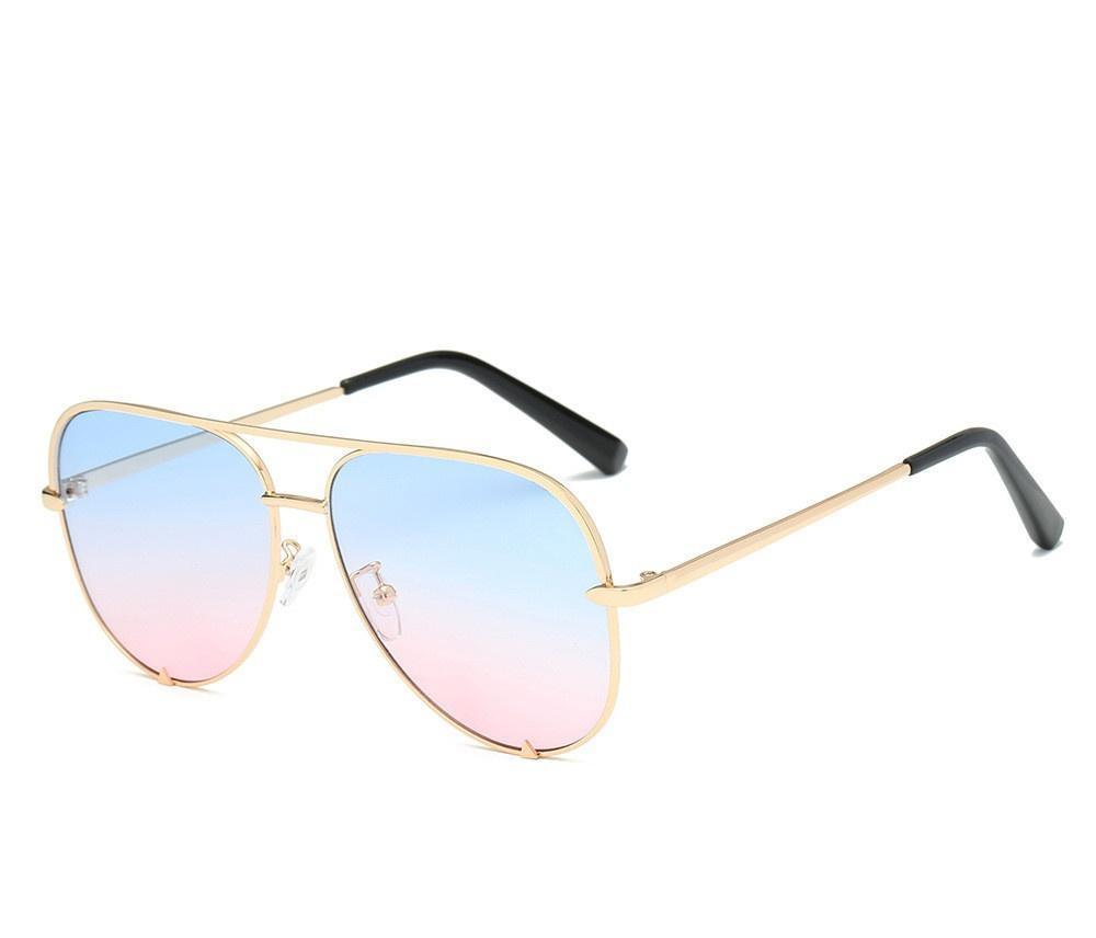 Luxury Lady Vintage Round Metal  Sunglasses For  Driving Black Retro Mirror Sunglasses Woman  Shade Sunglasses With  UV400 Protection - SJB-DIAMOND ELITES