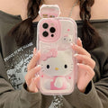 Creative Lens Makeup Mirror Stand Phone Cases For iPhones - SJB-DIAMOND ELITES