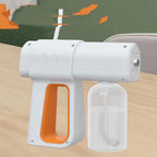 Electric Sanitizer Sprayer Handheld Blue Light Nano Steam Disinfection Spray Gun Home Car Wireless USB Humidifier Atomizer Pi-Mart