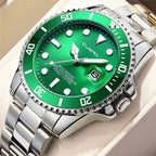 Quartz Watch Steel Band Calendar Fashion Pi-Mart