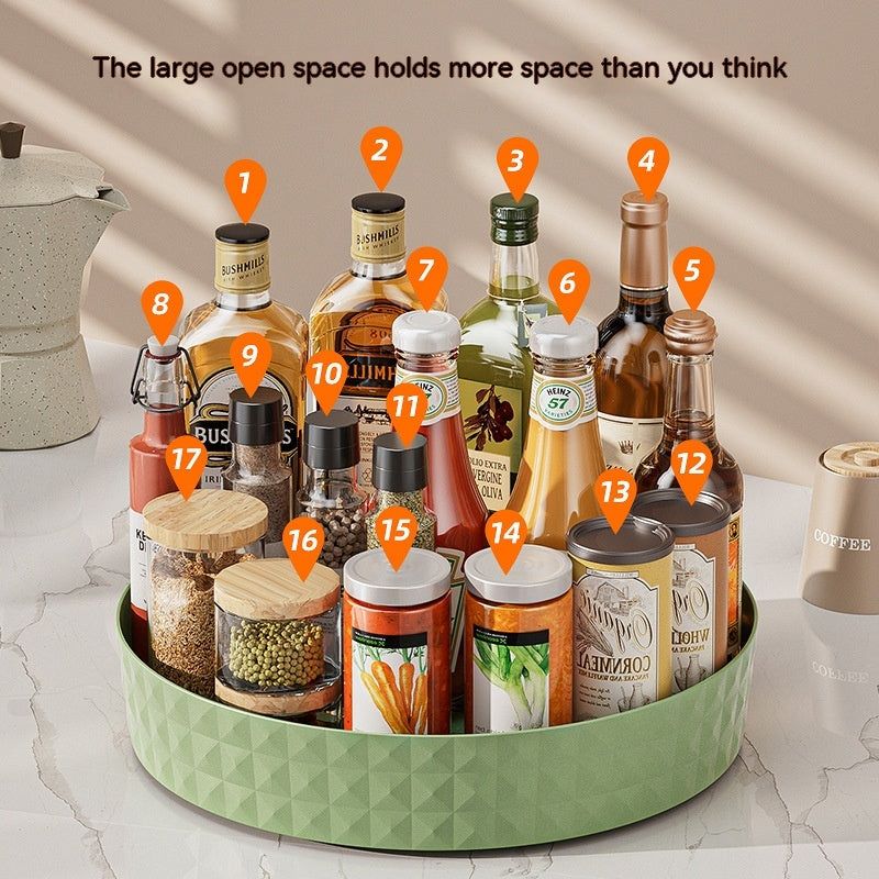Kitchen Home Multi-function Rotating Storage Box Pi-Mart