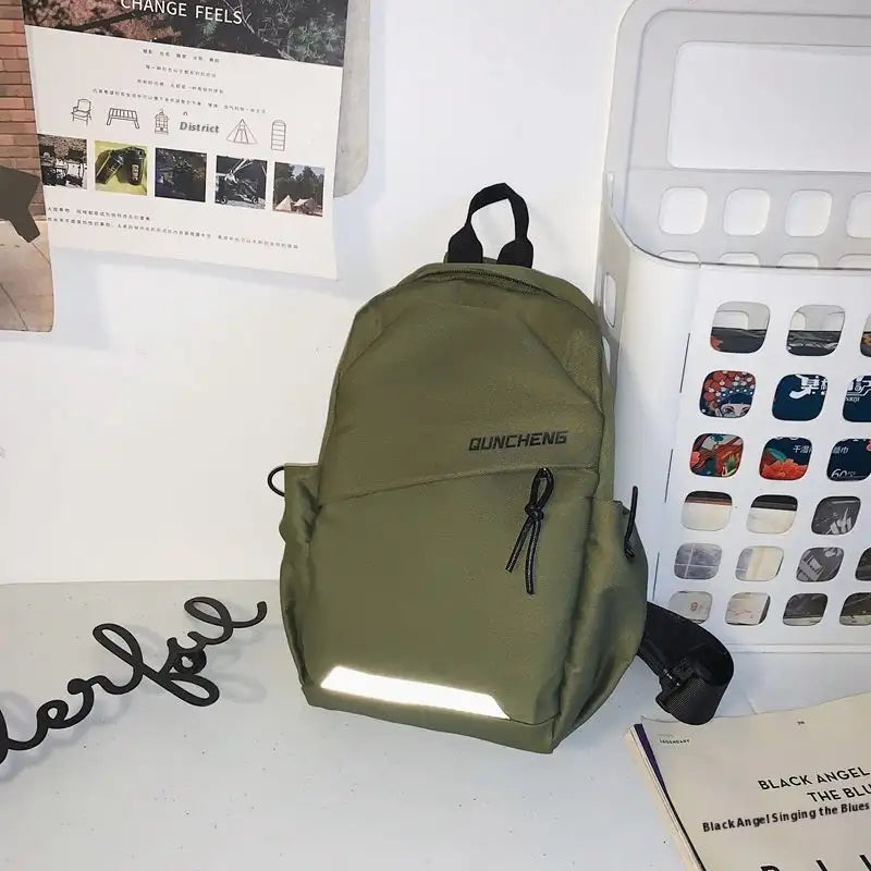 Crossbody Bag Small Shoulder Bag Men's Chest Bag