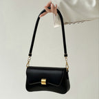 Elegant Small Crossbody Bag Female White – Simple Fashion Shoulder Bag with Modern Square Design