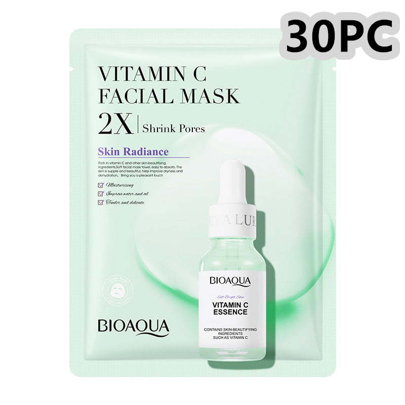 Collagen Face Mask Moisturizing Firming Face Sheet Mask Hyaluronic Acid Facial Masks Beauty Skin Care Gel Skin Care Lootquake LLC