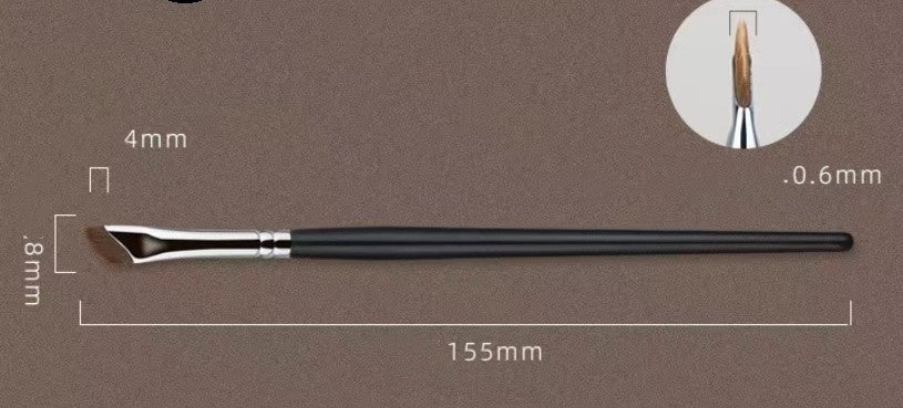 Sickle Edge Eyeliner Oblique Head Trimming Shadow Makeup Brush Pi-Mart