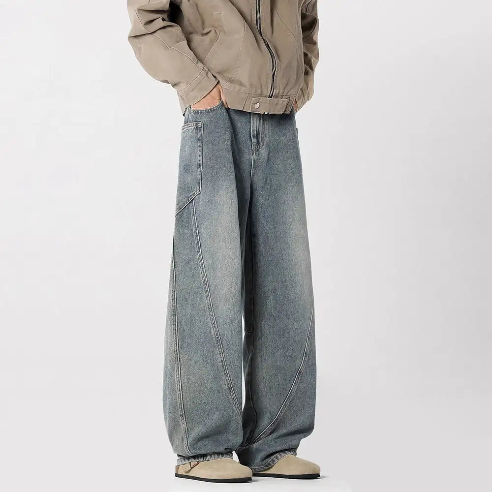American Washed Machete Cargo Jeans