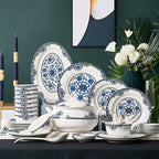 Ceramic Bowls And Saucers Set Bone China Bowls And Plates Pi-Mart
