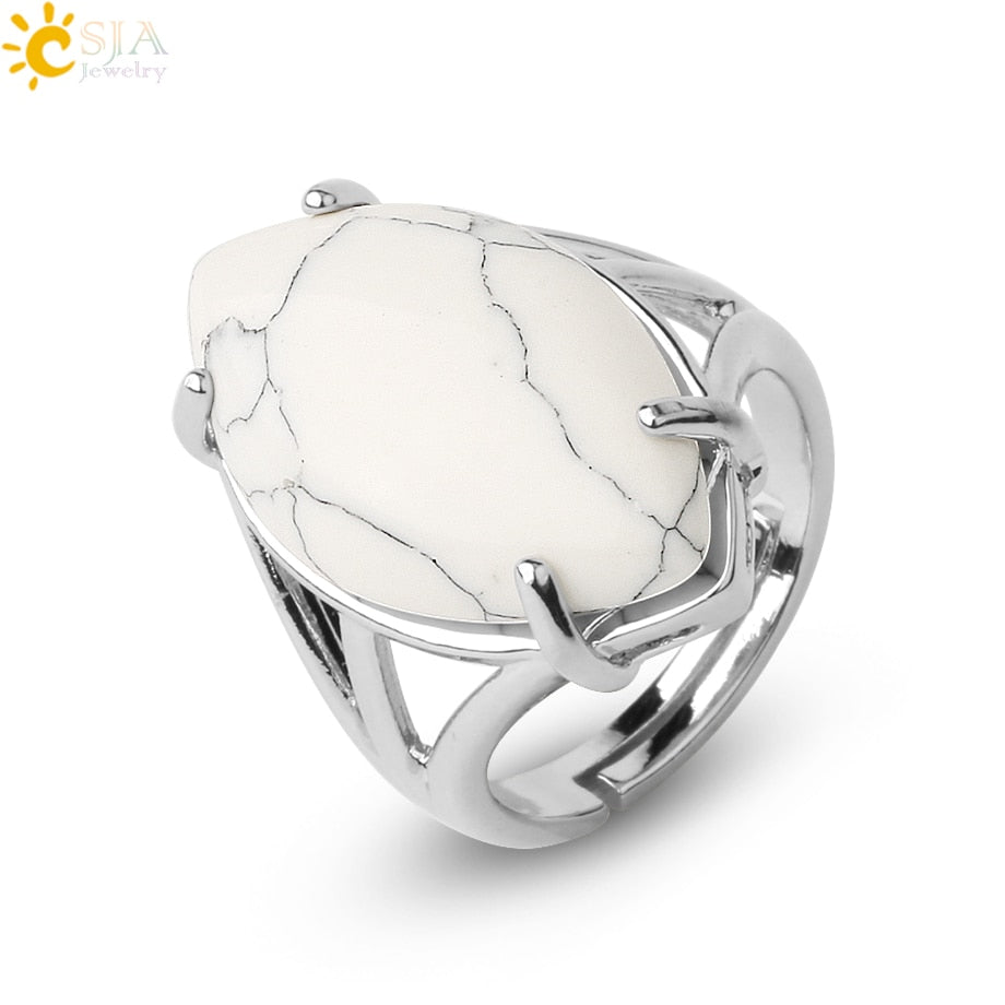 Natural Crystal Rings Pi-Mart