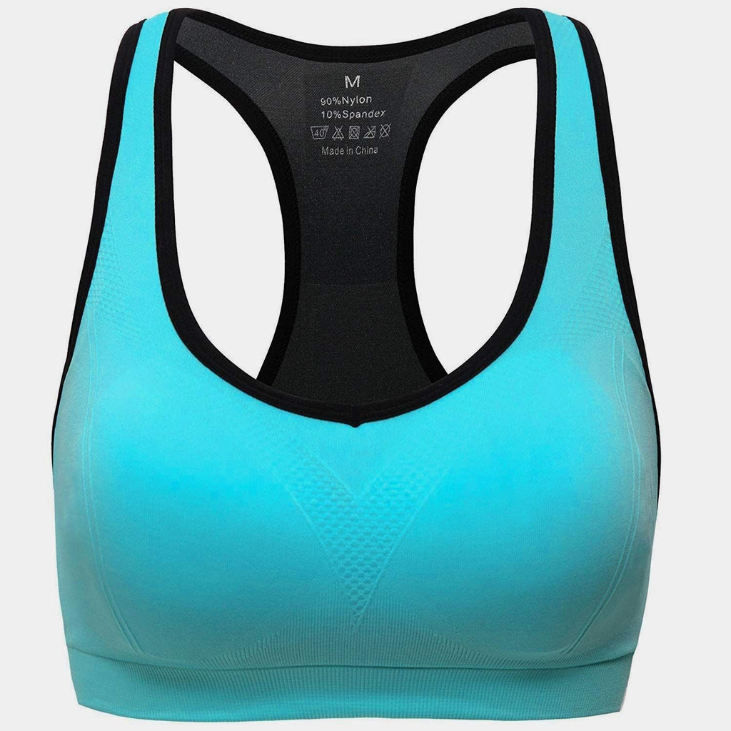 JupiterGear Women’s Stylish Racerback Athletic Sports Bra | Padded - SJB-DIAMOND ELITES