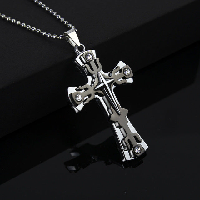 Trendy Divine Necklace - SJB-DIAMOND ELITES