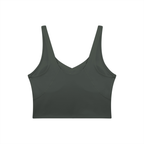 Loki & Ivy Women's V-Neck Yoga Sports Bra
