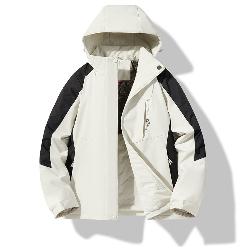 Thick Warm Cotton-padded Jacket Windproof And Waterproof Pi-Mart