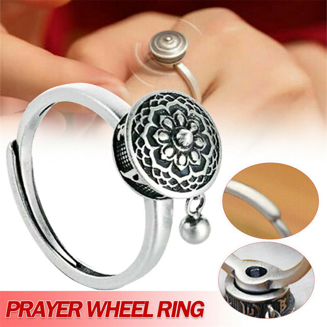 Rotating Four-Leaf Ring - SJB-DIAMOND ELITES