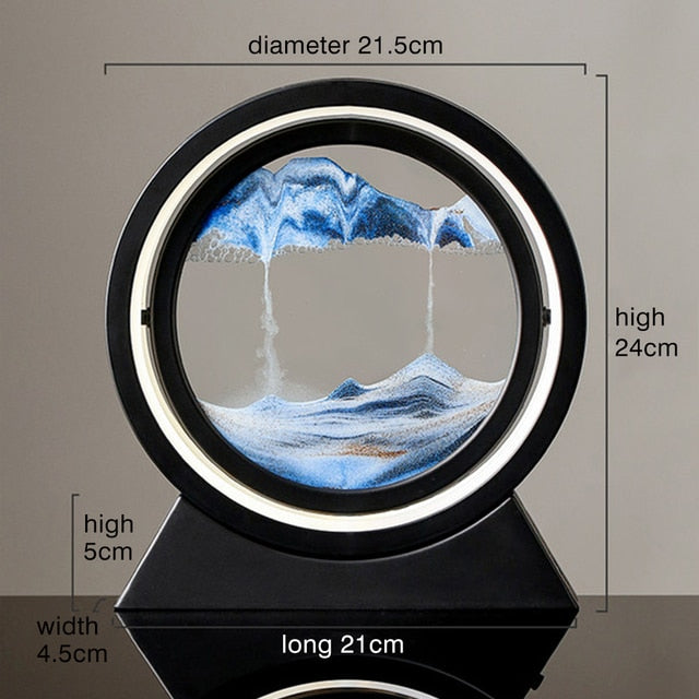 Moving Sand Art Landscape Table Lamp - SJB-DIAMOND ELITES