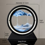 Moving Sand Art Landscape Table Lamp - SJB-DIAMOND ELITES
