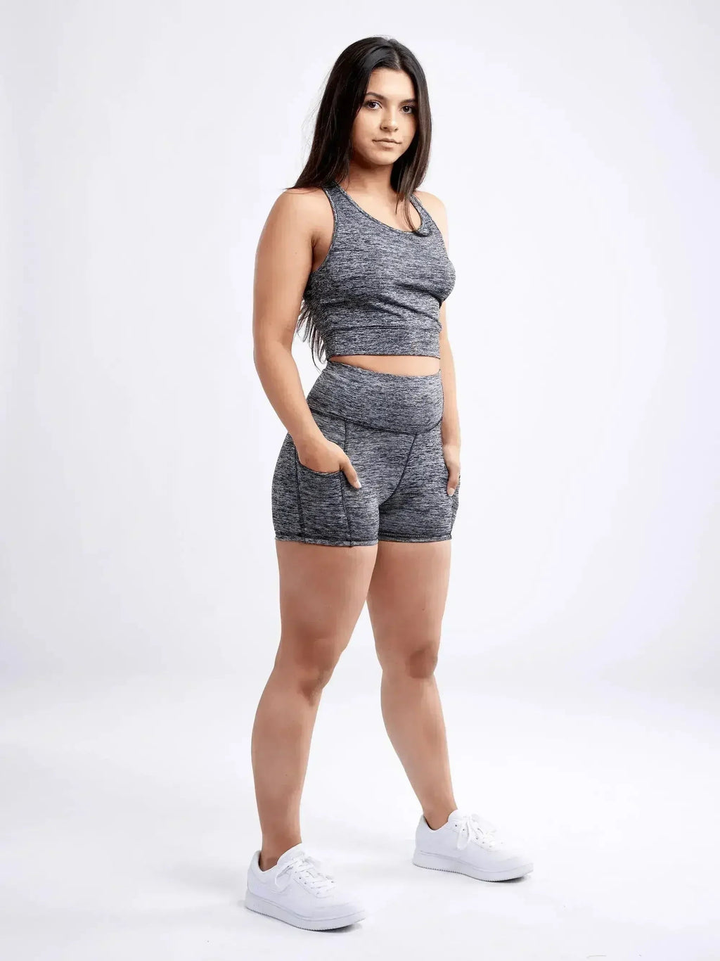 Racerback Training Crop Tank – Lightweight & Breathable for Workouts - SJB-DIAMOND ELITES