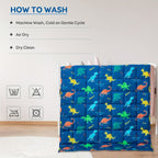 1pc Weighted Blanket Quilt, Cartoon Print Small Weighted Blanket For Relaxation, Travel, Soft & Calming Sleeping, Filled With Glass Beads And Polyester, Adult Sofa Leg Cover Blanket Lootquake LLC