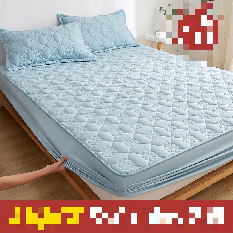 Non-slip Simmons Mattress Protective Cover Dustproof Bedspread Three-piece Set Pi-Mart