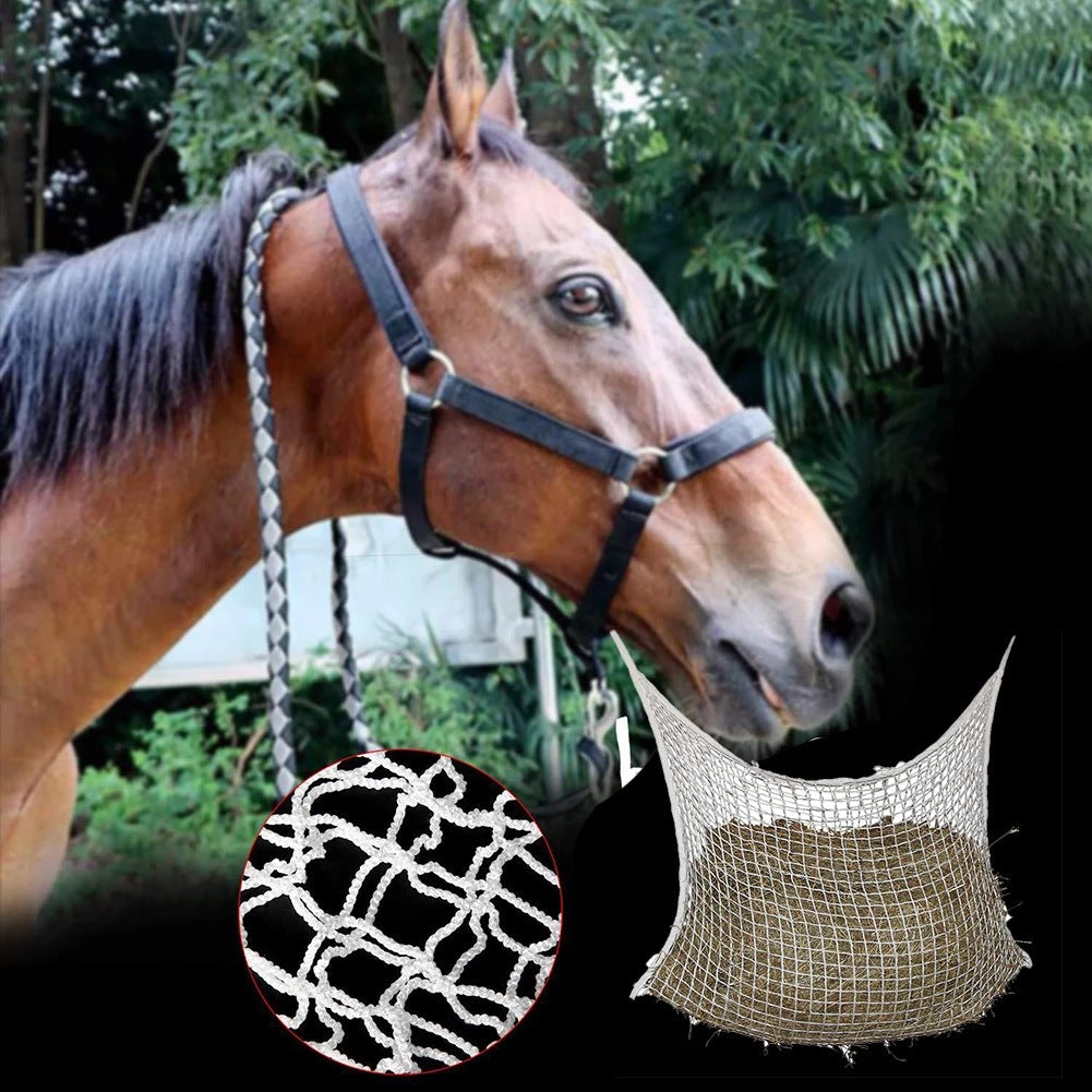 Weaving Grid Horse Hanging Feeding Bag Lootquake LLC