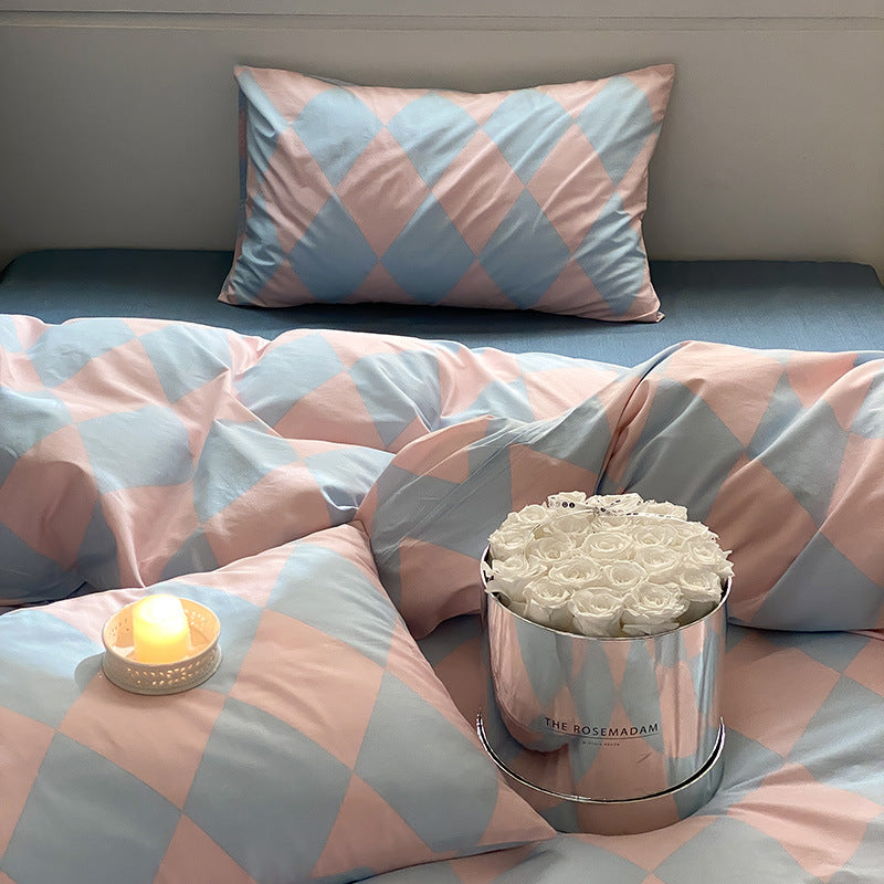 Four-piece Quilt Cover Sheet Bedding Pi-Mart