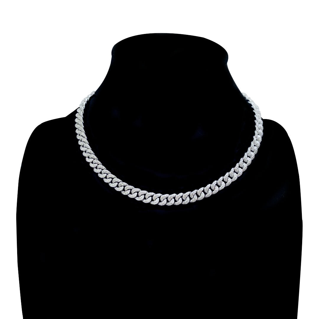 Iced Out Bling CZ Necklace Pi-Mart