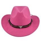 Cowhead Western Cowboy Hat Cornice