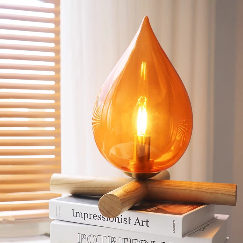 Fire Atmosphere Bedroom Bed Gift Desktop Decoration Desktop Lamp Pi-Mart