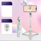 Integrated Selfie Stick Bluetooth Mobile Phone Live Streaming Stand Pi-Mart