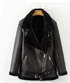 Winter Women's European Style Plus Size Thick Jacket Pi-Mart