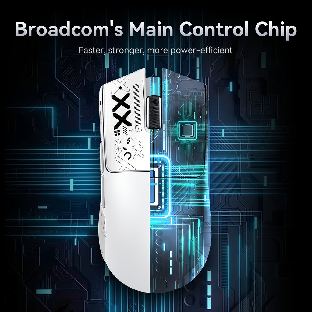 X11 Lightweight Wireless Gaming Mouse With Anti Slip Mouse Grip Tape, Self Adhesive Design Elastics Refined Side Grips Sticker Sweat Resistant Pads/Anti Sweat Paste, Cut To Fit Lootquake LLC