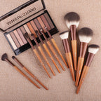 Red Highlight Eye Shadow Eyebrow Brush Makeup Set Pi-Mart