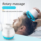 Electric Rotating Shampoo Brush Head Massager Automatic Kneading Pi-Mart