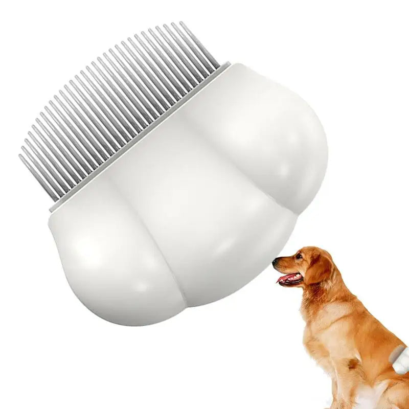 Dog Grooming Comb Comfortable Pet Small Lice Flea Combs Universal Shedding Brush Shell Comb Removes Tangles For Dogs Rabbit Pets Products Pi-Mart