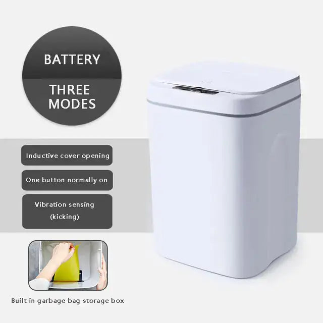 Trash Can with Intelligent Sensor Pi-Mart