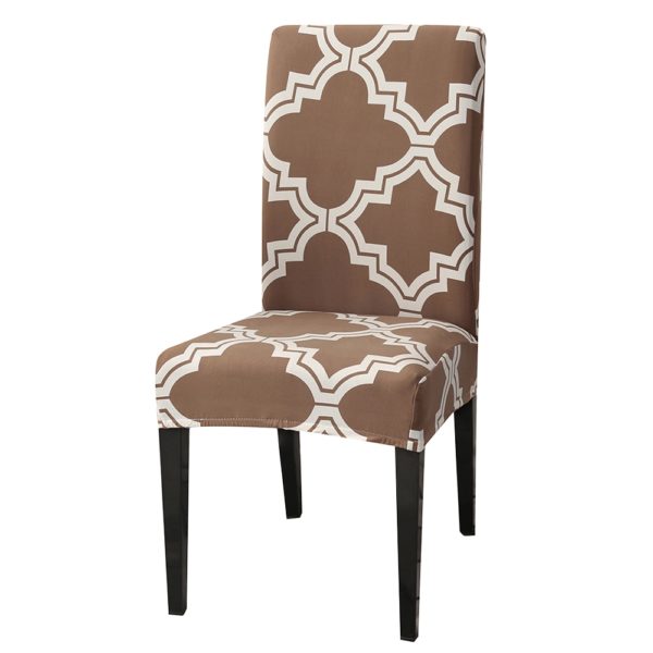 Stretch Chair Cover Dining Room Set One-piece Chair Cushion Pi-Mart