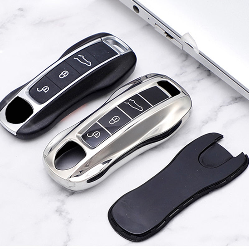 TPU Car Smart Key Case for Porsche - SJB-DIAMOND ELITES