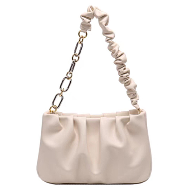 Small shoulder bag wrinkle feature with chain strap 8002 - SJB-DIAMOND ELITES