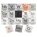 Metal Element Cube High Purity, Periodic Table Of Elements Collection For Element Collections Hobbies, Pure Tungsten Cube, Iron, Aluminum, Bismuth, - SJB-DIAMOND ELITES