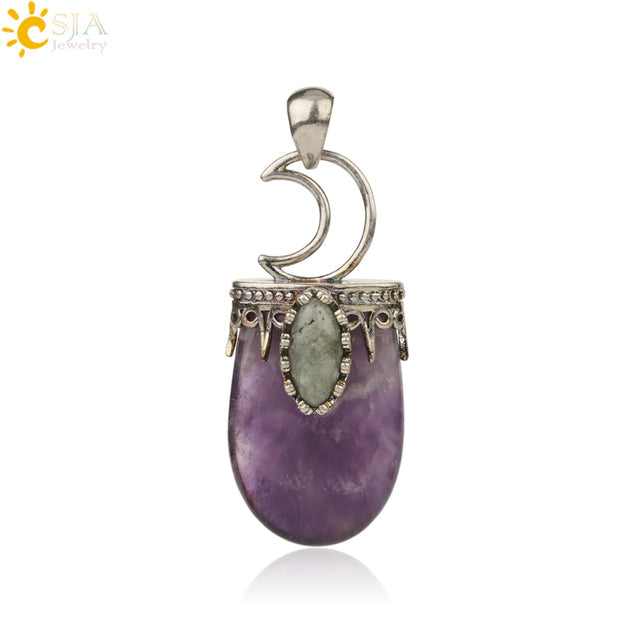 Natural Stone Antique Necklace Pi-Mart