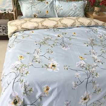 New Quilt Cover Simple Bed Sheet Cartoon Supplies Four-piece Set Pi-Mart