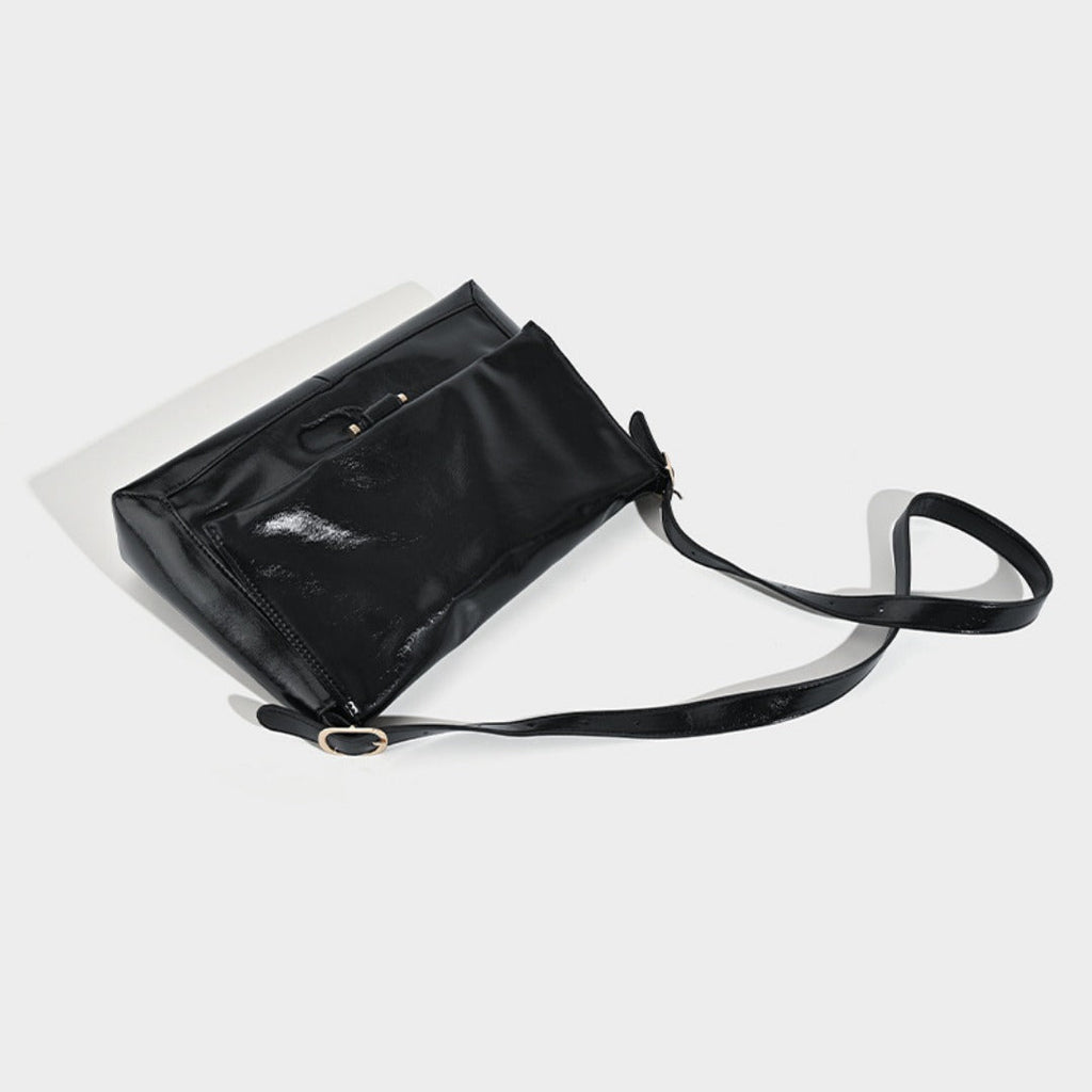 Large armpit bag for women, soft leather shoulder bag for women, large capacity messenger bag, hobo shoulder bag for women - SJB-DIAMOND ELITES