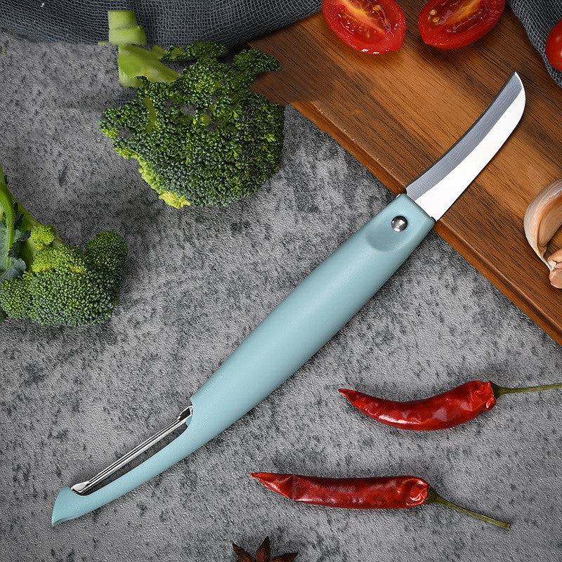 2 In 1 Peeler Cutter Kitchen Multi-function Vegetable Fruit Potato Cucumber Grater Peeler Portable Durable Kitchen Tools Pi-Mart