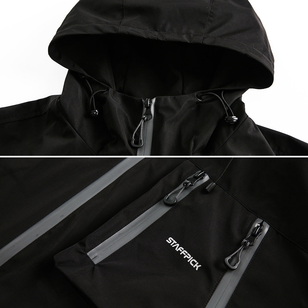 American High Street Fashion Brand Shell Jacket Hoodie Coat Pi-Mart